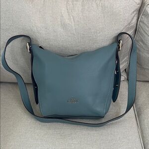 Coach Blue Leather cross body